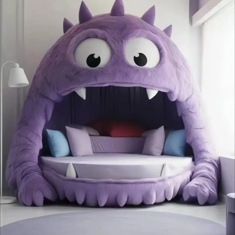 Giant Monster Cozy Plush Oversized Bed - Image 1
