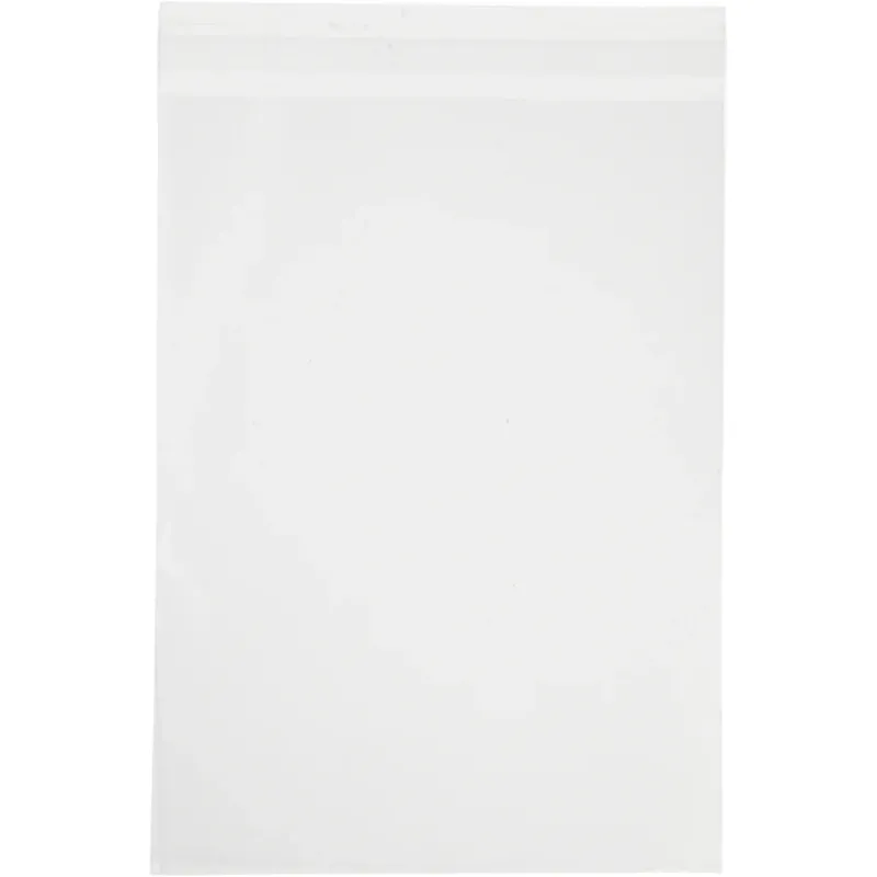 Cellophane Bag, H: 23 cm, W: 16,8 cm, thickness 30 my, 50 pc