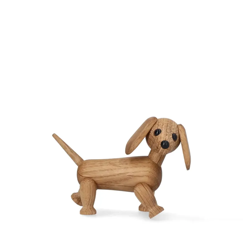 Holzhund Chico – 6,8 cm · Tierfigur | Spring Copenhagen · Tischdeko