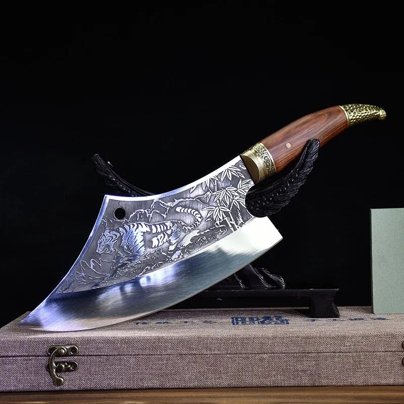 Fighter Tiger Stainless Steel Camping Knife - Image 0