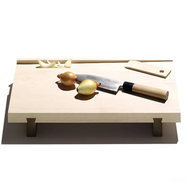 Schneidebrett Groß – Ahorn & Eiche · 41,5 × 27 cm | side by side