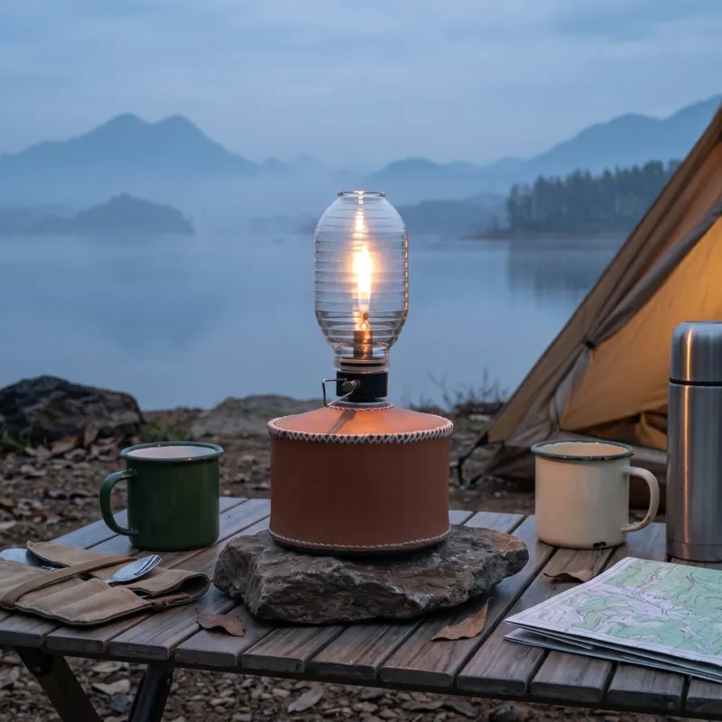Halo Gas Lantern Mantle-Free Adjustable Camping Lamp - Image 0