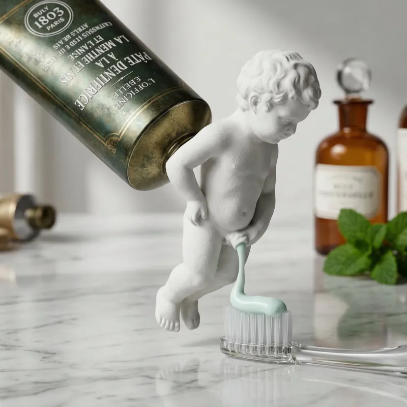Mini Fairy Sculpture Toothpaste Dispenser - Image 0