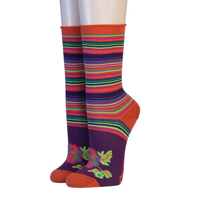 CRÖNERT Damensocken mit Rollrand Charlotte 18437
