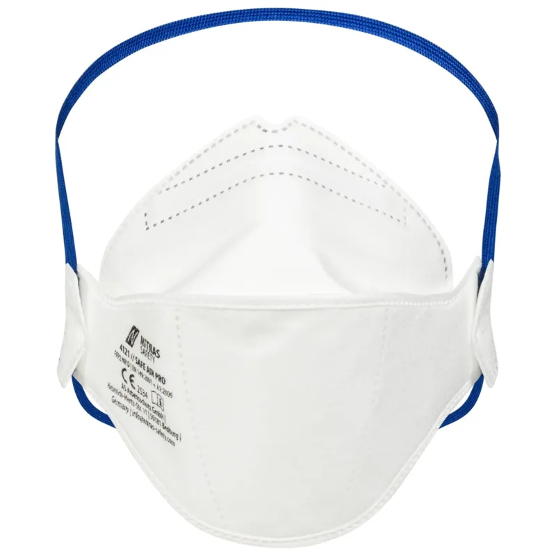 NITRAS SAFE AIR PRO, Atemschutzmaske, weiß, EN 149, Box à 15 Stück Premium-Qualität | Packung (15 Stück)