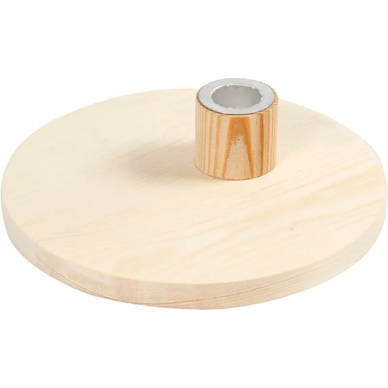 Candle Light Holder, H: 4 cm, dia. 16 cm