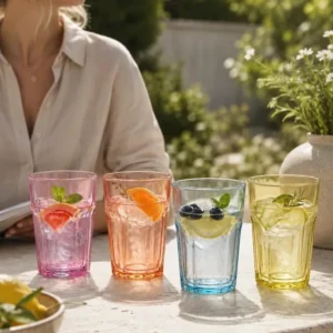 Trinkgläser COLOR - Packung mit 4 Stück
