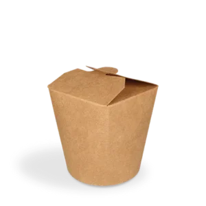 Wok to Go cup 8x8,6 cm 16oz 400ml kraft (500 pcs)
