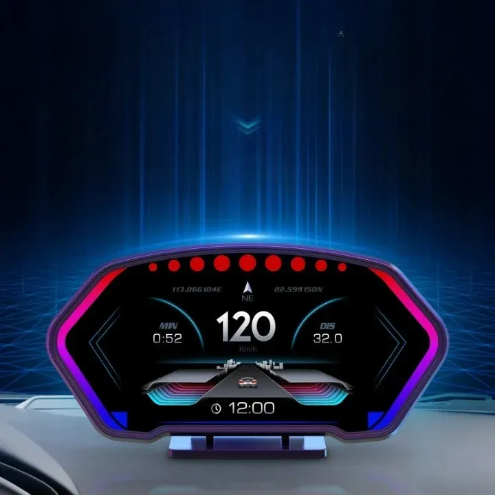 Digital Car Head-Up Crystal Display Speedometer - Image 0