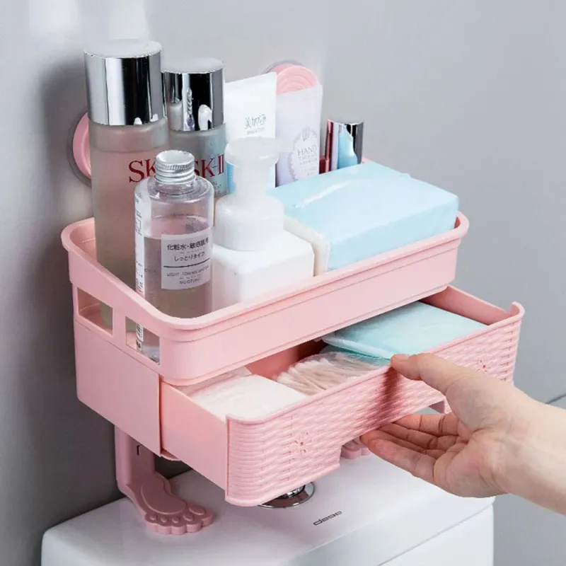 Multi-Layer Bathroom Organizer Toilet Storage Rack - Image 0