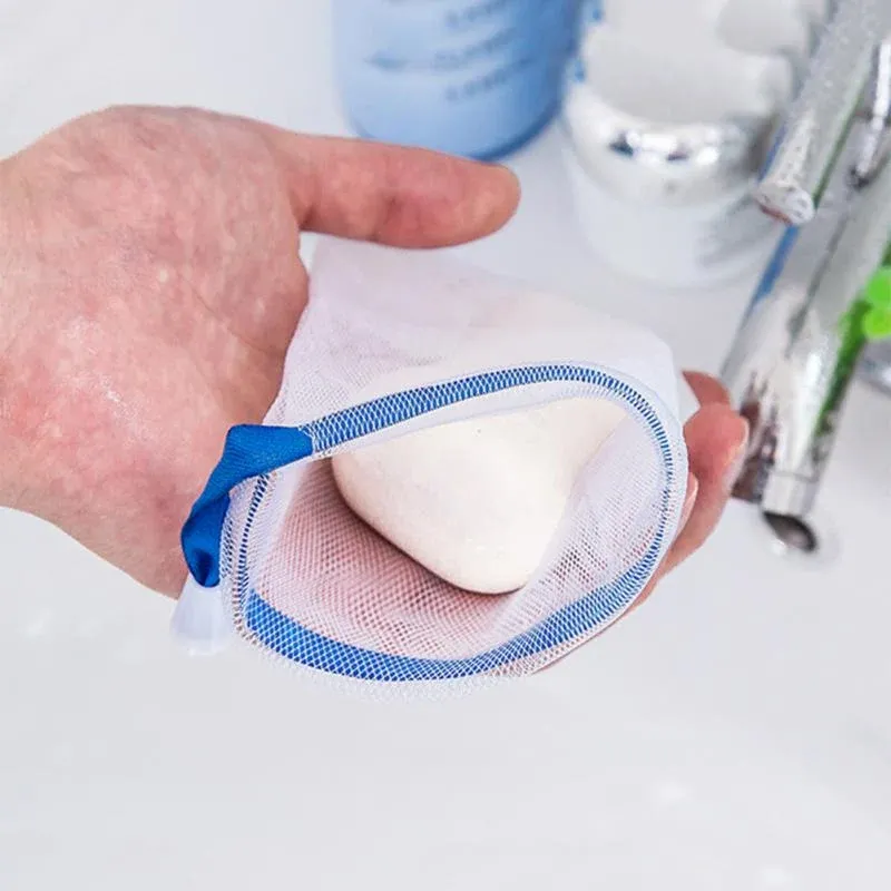 10pcs Foaming Soap Saver Mesh Bag - Image 0