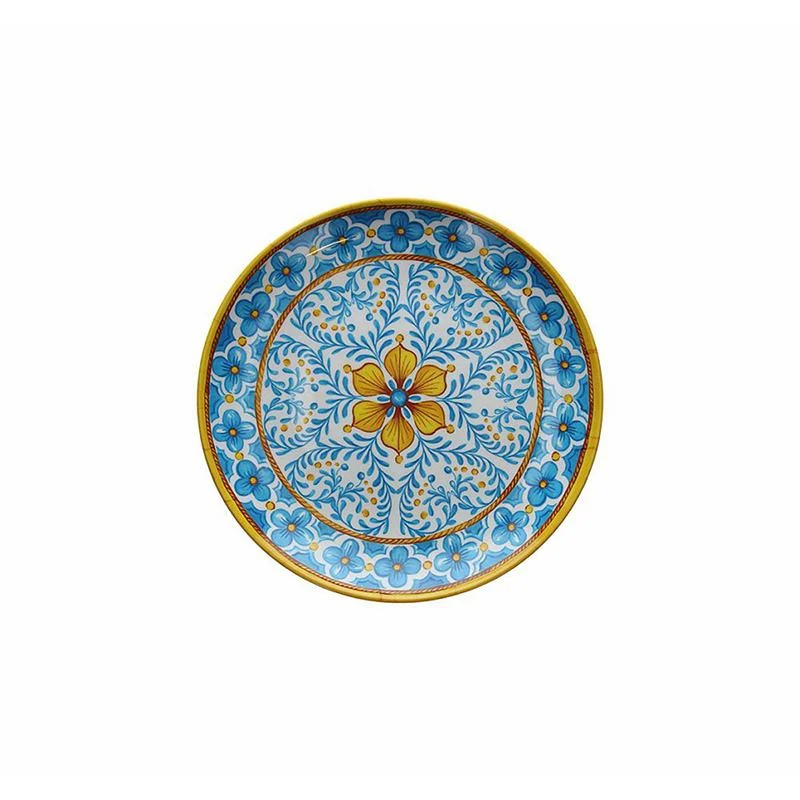 Vassoio rotondo Ø cm 45, colore Giallo, collezione Show Plate Narciso Cefalù - Tognana Porcellane