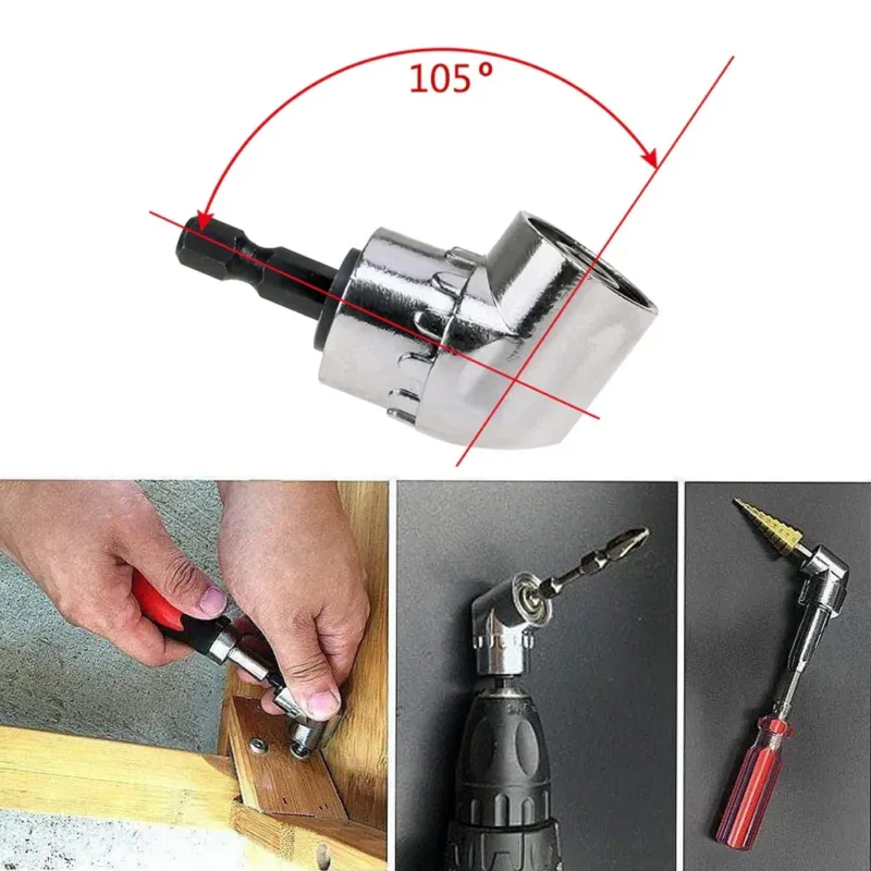 360 Degree Right Angle Drill Extension Tool - Image 0