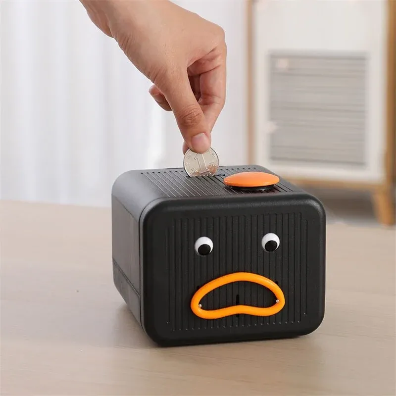 Funny Face Money Saving Piggy Bank - Image 0