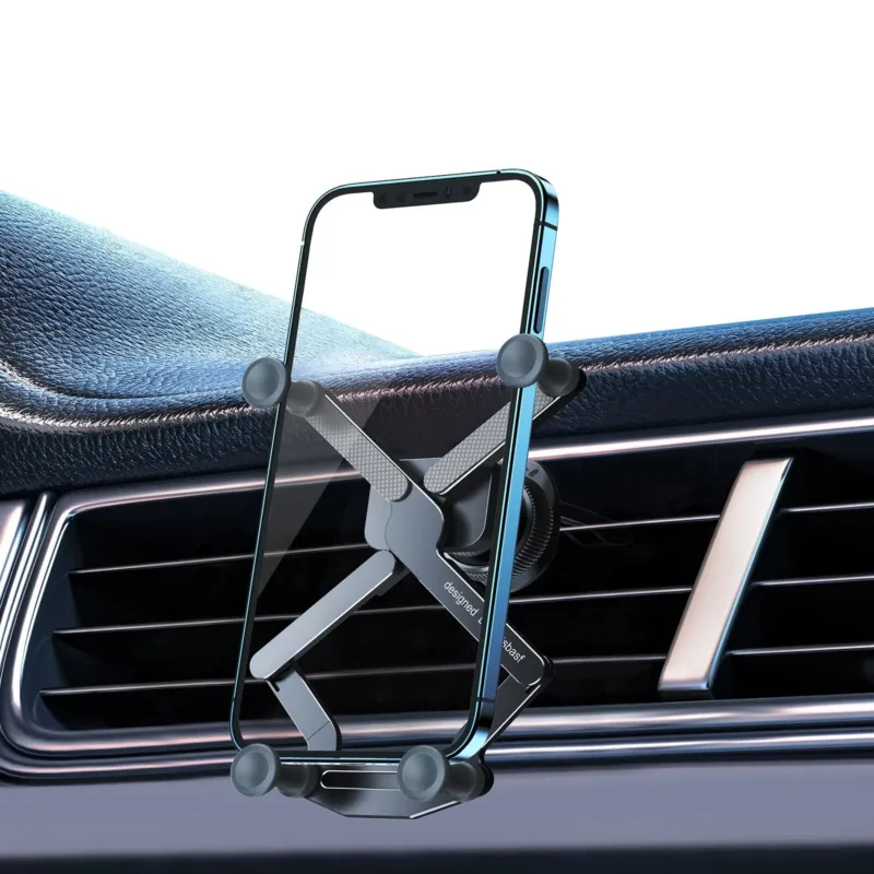 Invisible Rotatable Air Vent Mount Car Phone Holder - Image 0