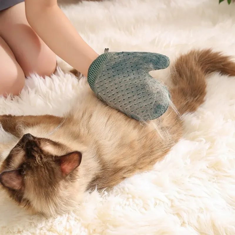 2in1 Reversible Pet Hair Remover Gloves - Image 0