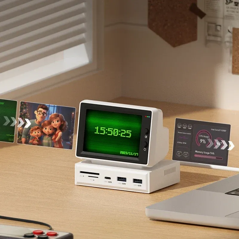 Retro Screen IPS AIDA64 Mini Monitor - Image 0