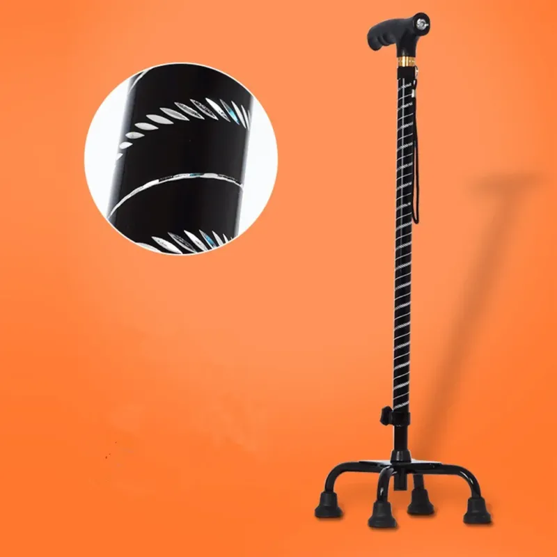 Four-Legged Anti-Slip Walking Stick - Image 0