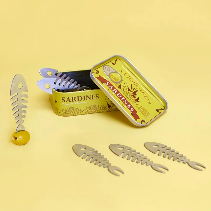 Snackgabeln Sardines – 6 Stück | Balvi