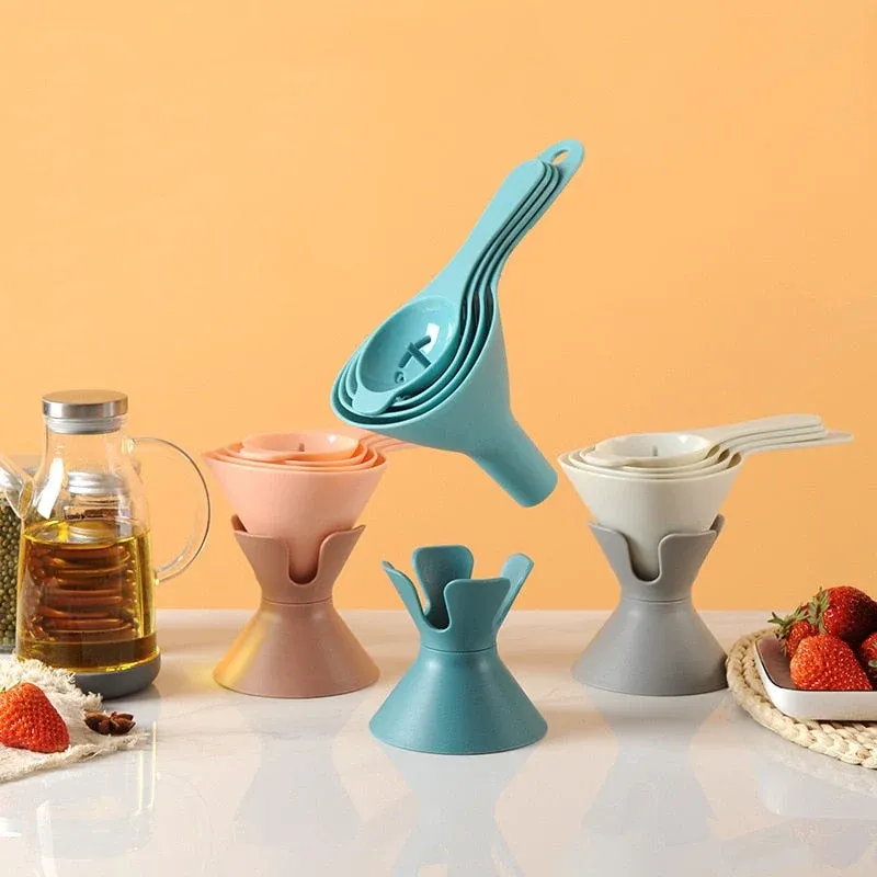 6in1 Pour Master Reusable Funnel Set - Image 0