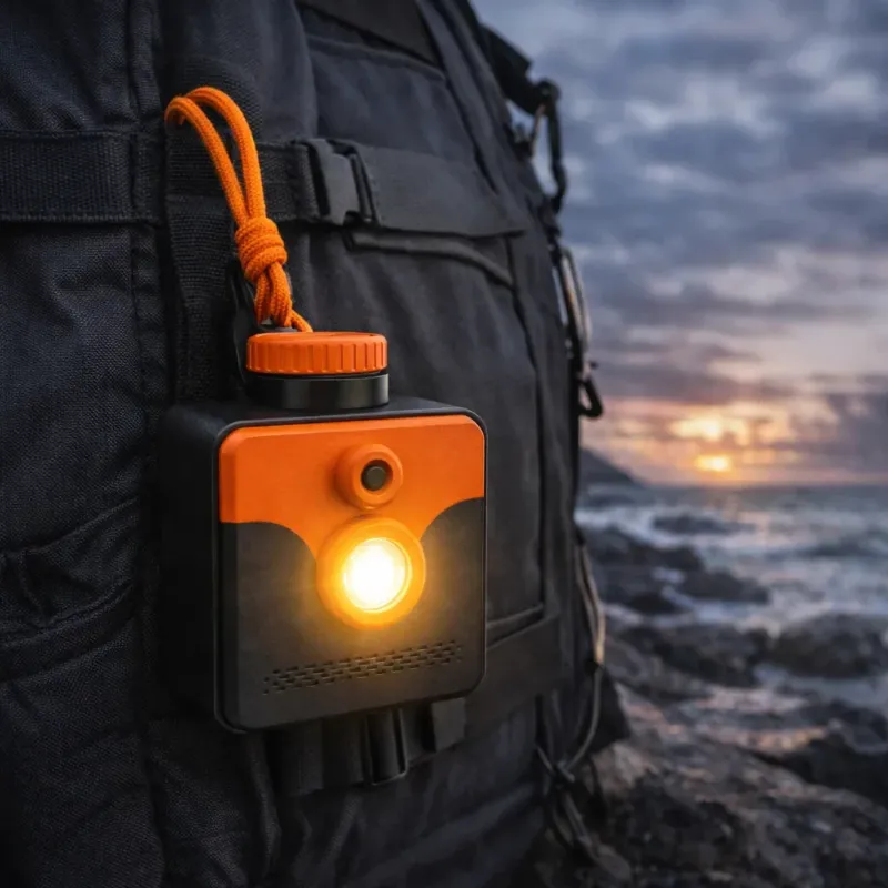 Aqua Charge Salt Water Emergency Lamp - Image 0