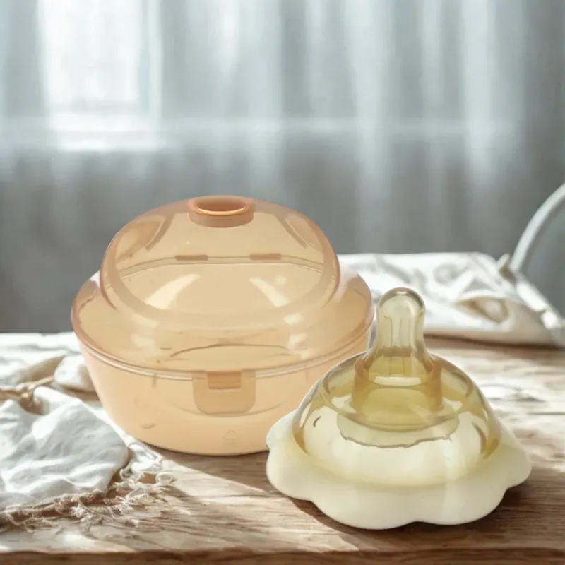 Antibacterial Reusable Breastfeeding Nipple Protector - Image 0