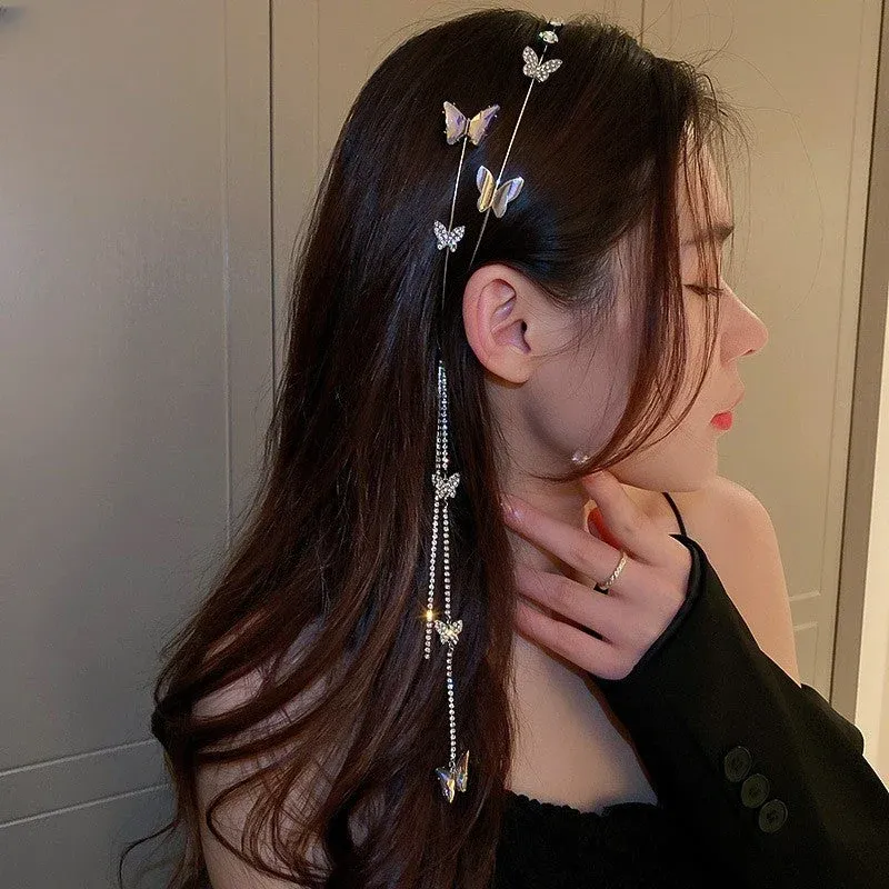 Crystal Dreamweaver Mosaic Butterfly Headband - Image 0