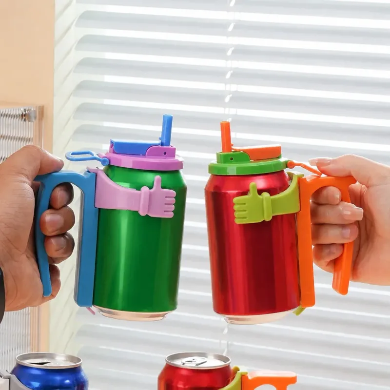 Easy-Grip Soda Can Drinking Handle Gadget - Image 0