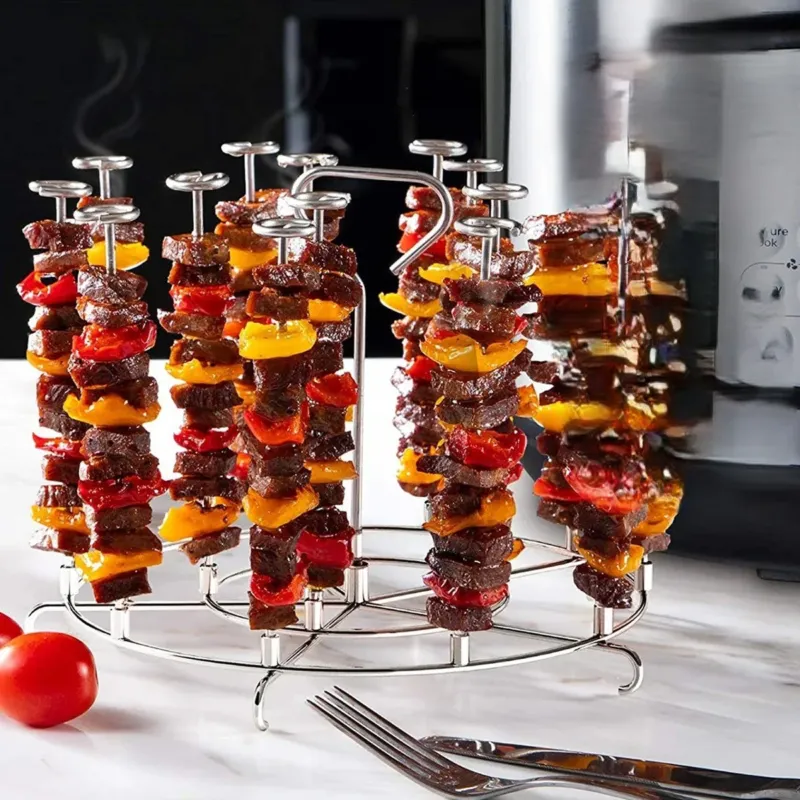 Air Fryer Vertical Kebab Maker Stand - Image 0