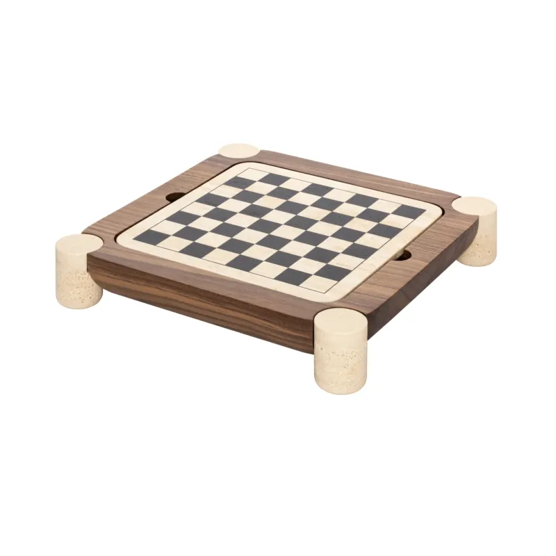 Mocambo Chess Draughts Game Set