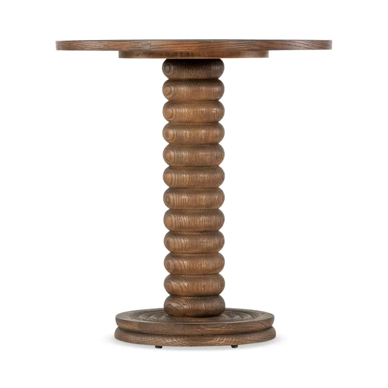 Commerce and Market Spindle Accent Table