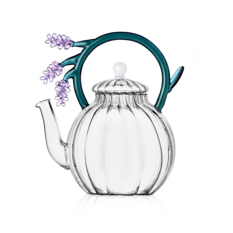 Spring Varietal Lavender Teapot