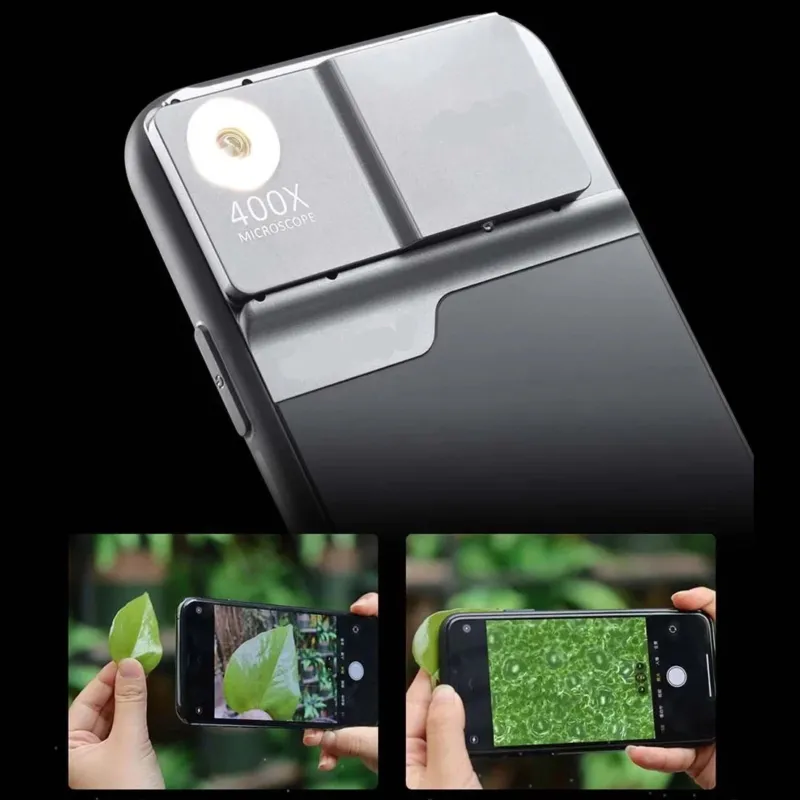 400x Adjustable Expert View Microscope Universal Phone Lens - Image 0