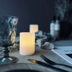 Led lys BOHEME 10cm - Sæt af 2 stk - VIAMAJA.DK