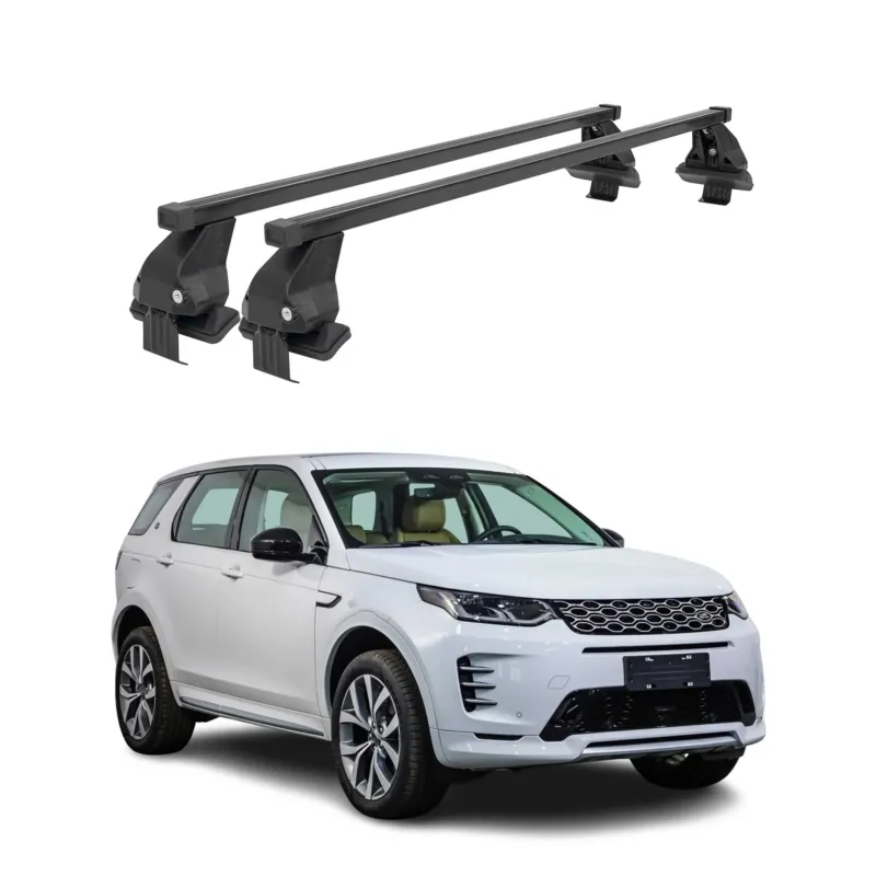 Menabo Dachträger für Land Rover Discovery Sport 2019-2026 50kg Stahl Schwarz 2x