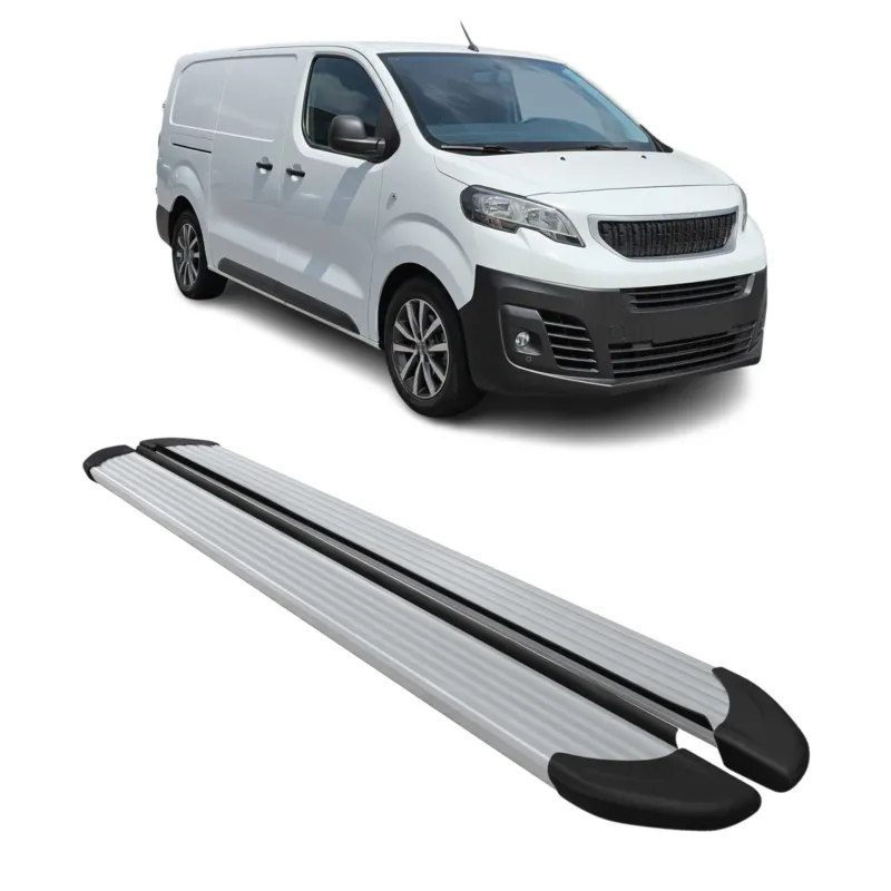 Schweller Trittbretter Schweller für Peugeot Expert Traveller 2016-26 L2 L3 Alu