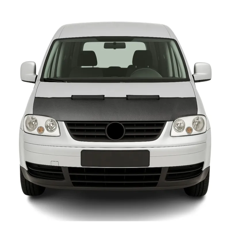 Haubenbra Steinschlagschutz Bonnet Bra für VW Caddy Touran 2003-10 Carbon Halb