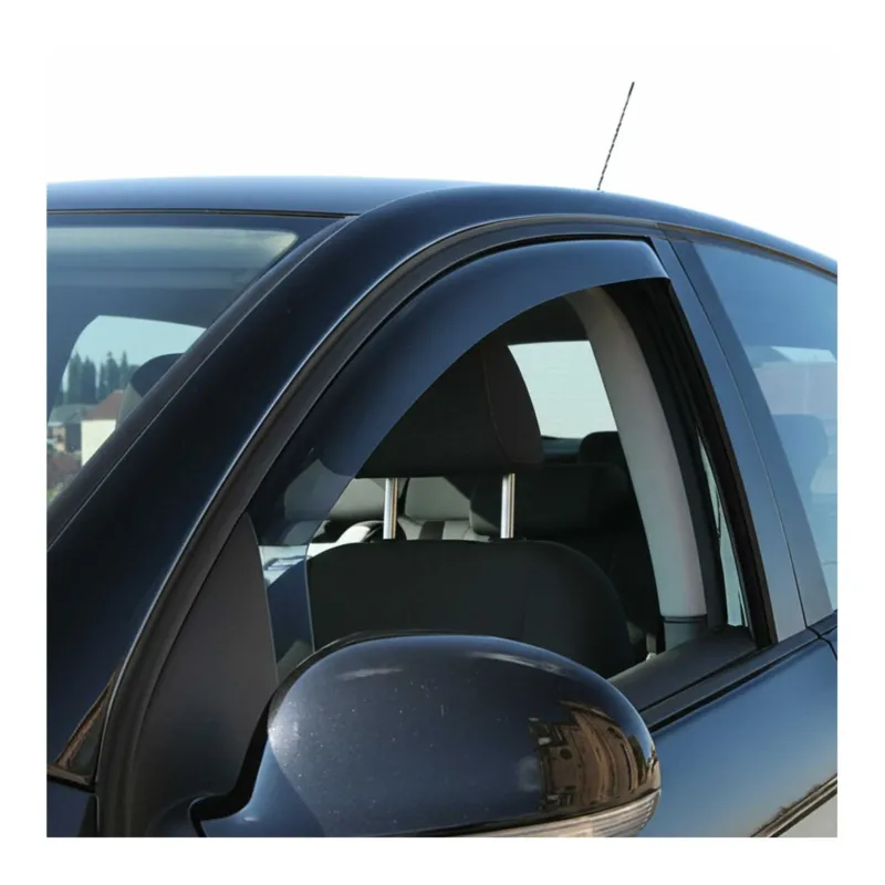 Windabweiser Regenabweiser für Peugeot Rifter 2018-2024 Dunkel Acryl 2tlg
