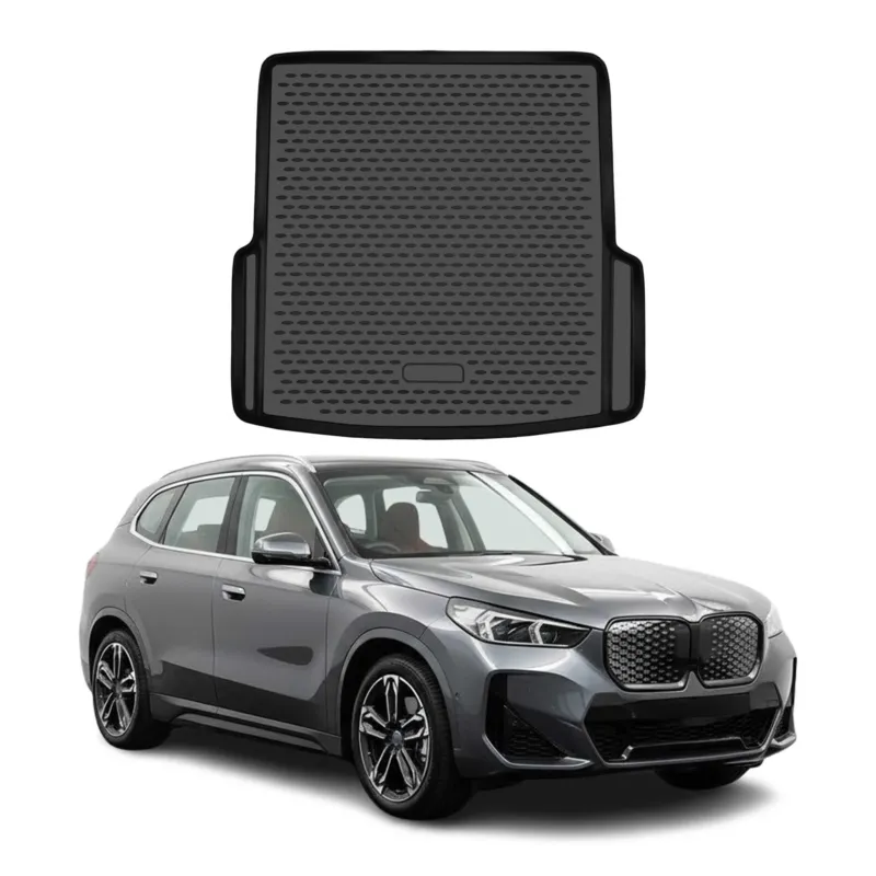 Kofferraummatte Laderaumwanne für BMW iX1 U11 2022-2026 ohne Seiten-Nischen TPE