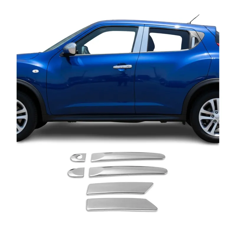 Türgriff Blende Chrom für Nissan Juke 2010-2019 Edelstahl Chrom 6tlg