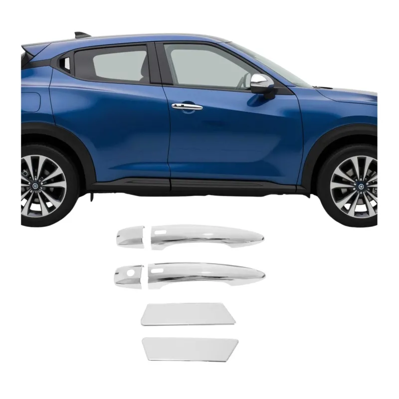 Chrom Türgriff Blende für Nissan Juke 2019-2026 4-Tür Edelstahl 6tlg