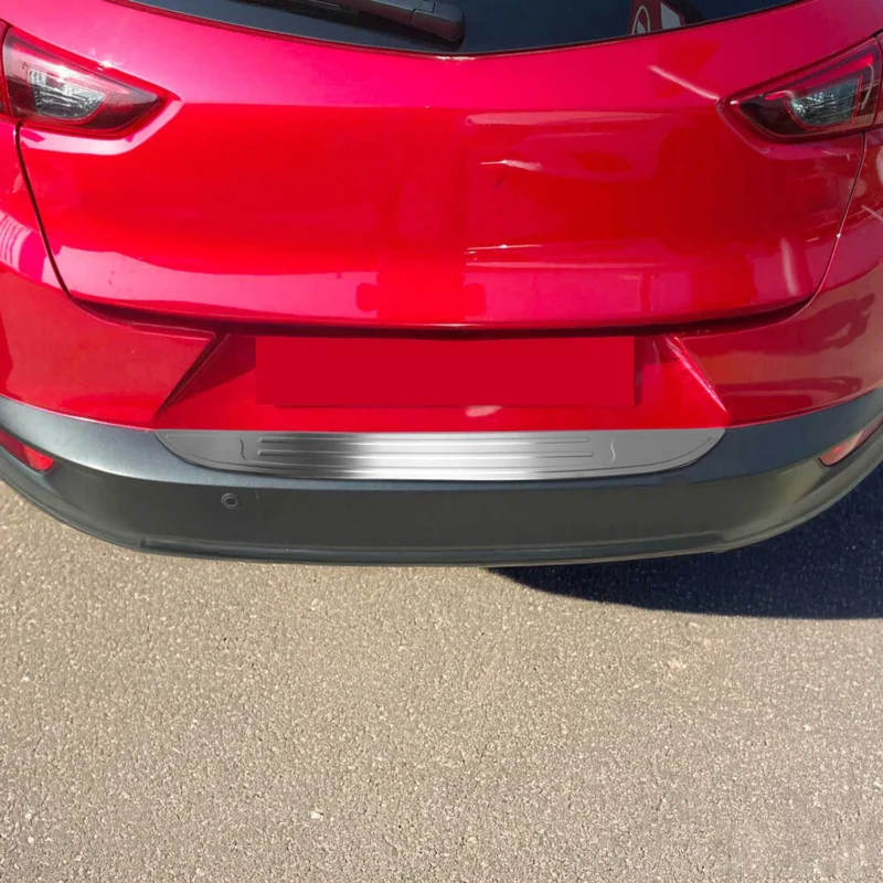 Ladekantenschutz Stoßstange für Mazda CX-3 2015-2021 Edelstahl Chrom gebürstet