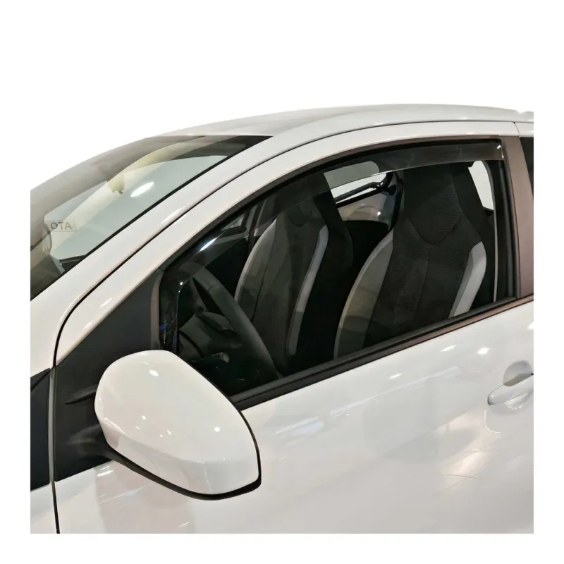 Windabweiser Regenabweiser für Peugeot 108 2014-2024 5tür Dunkel Acryl 2tlg