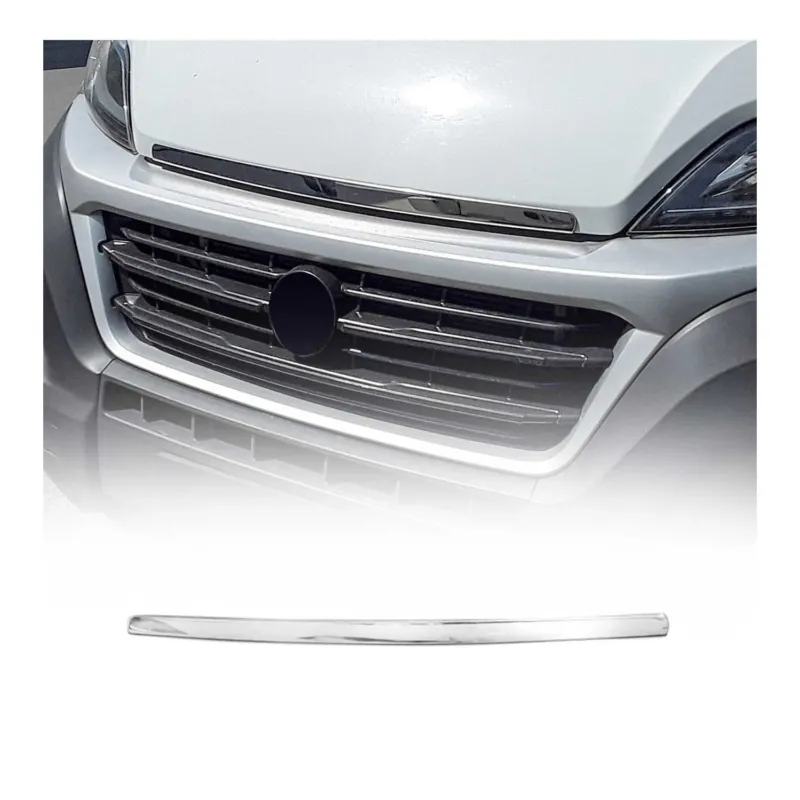 Motorhaube Chromleiste Frontleiste für Peugeot Boxer 2006-2014 Edelstahl Chrom