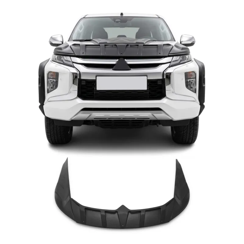 Motorhaube Deflektor Insekten Steinschlagschutz für Mitsubishi L200 2019-2026 3x