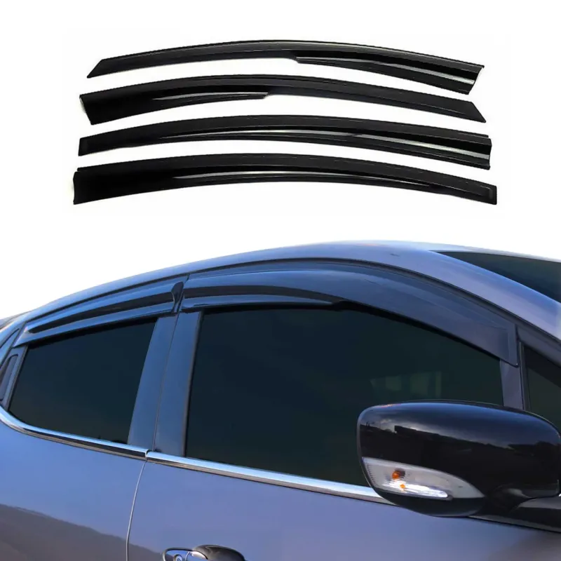 4x Windabweiser Regenabweiser für Toyota Corolla ELimo 2019-2026 Dunkel