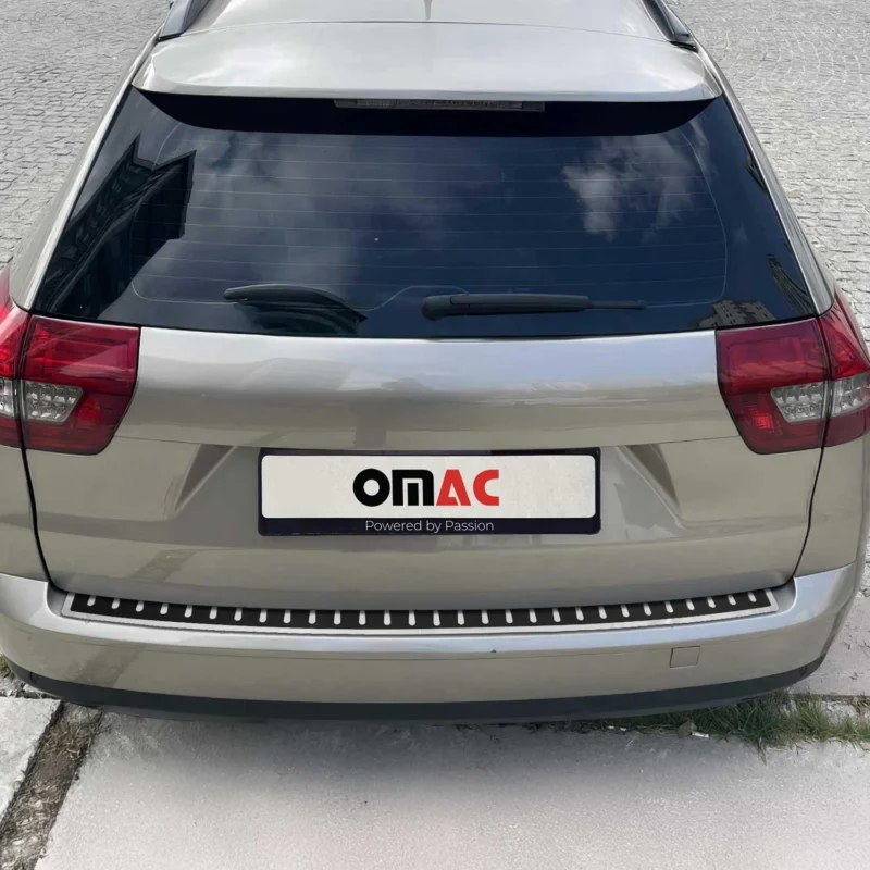 Ladekantenschutz Stoßstange für Citroen C5 Tourer 2008-2017 Chrom carbon foliert