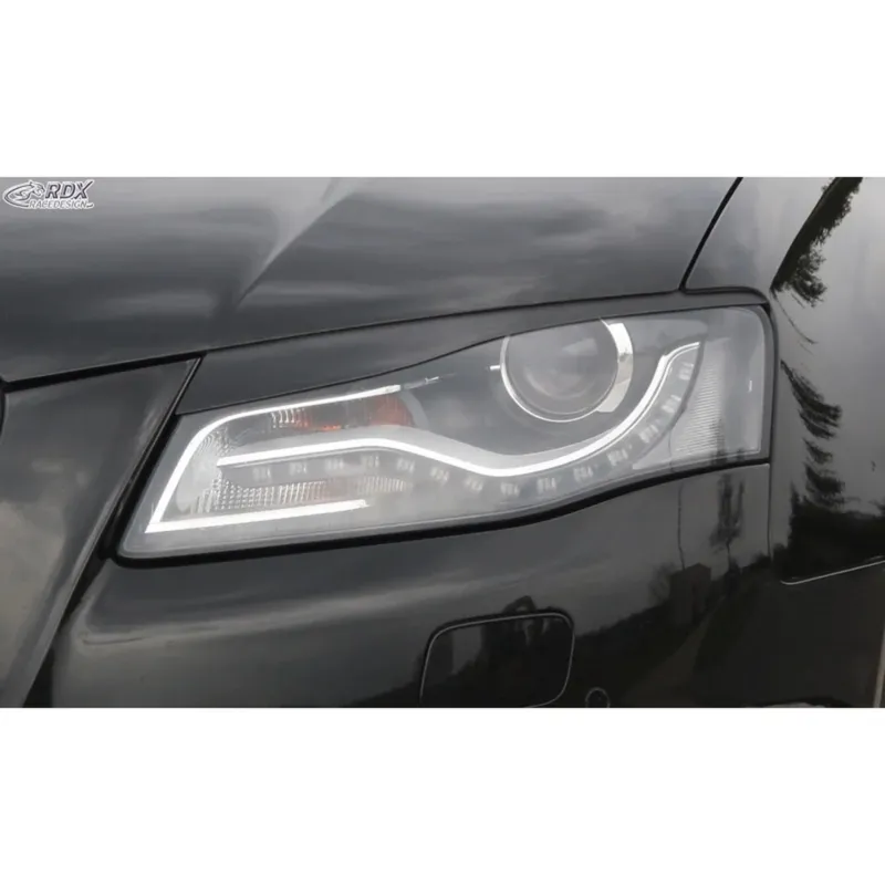 RDX Scheinwerferblenden für Audi A4 B8 2008-2012 ABS TÜV