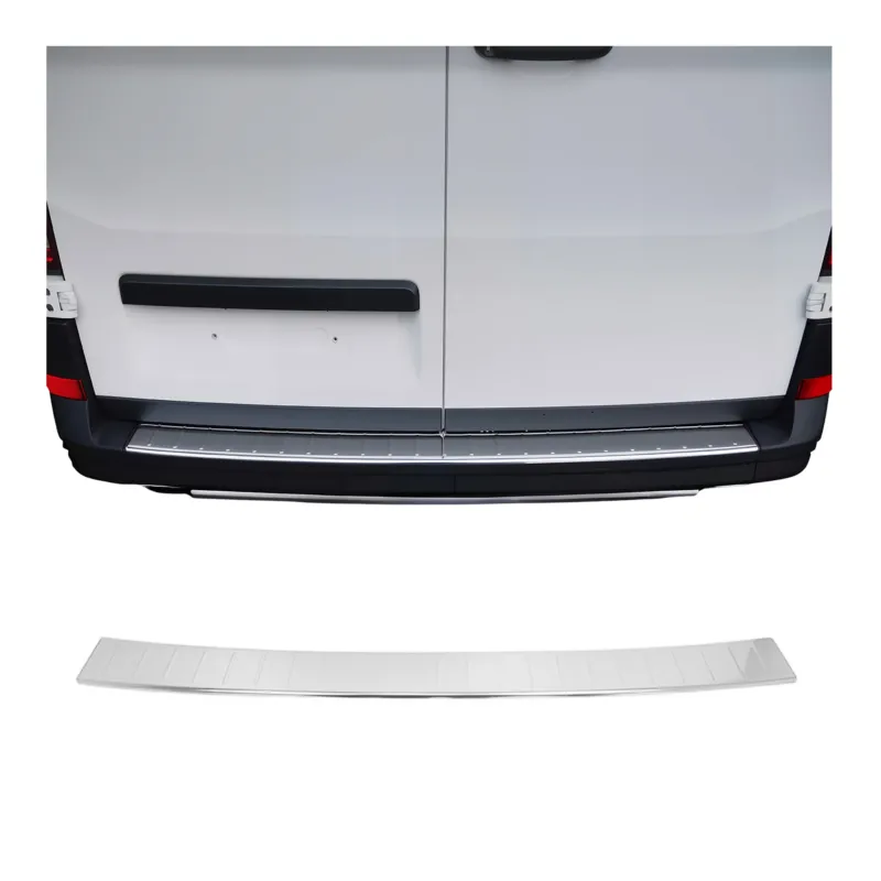 Ladekantenschutz Stoßstangenschutz für VW Crafter 2017-2026 Edelstahl Chrom