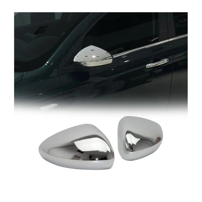 Spiegelkappen Spiegelabdeckung für Dodge Neon Limo 2015-2026 Chrom ABS Silber 2x